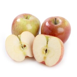 Manzanas Fuji Cortadas por la mitad