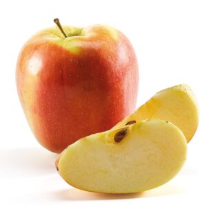 Manzana Ambrosia cortada